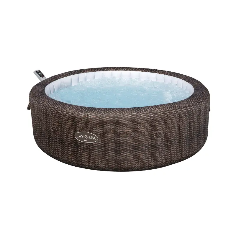 Spa gonflable Bestway Lay-Z-Spa Bali Smart AirJet EnergySense 5-7 places, vue de trois quarts