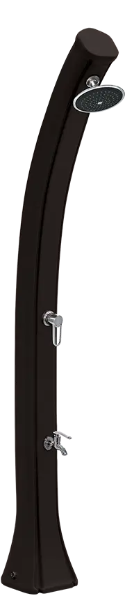 Douche solaire Formidra Happy 4x4 44 L anthracite, vue de trois quarts