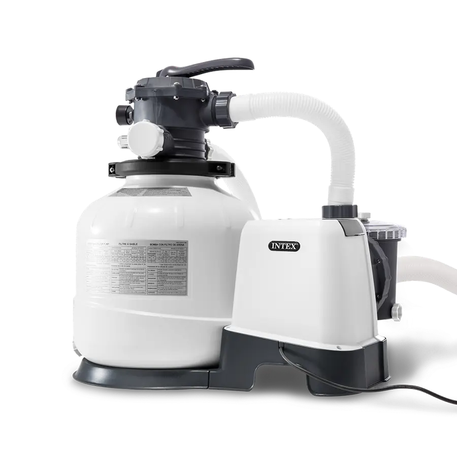 Groupe de filtration à sable Intex SX2800, vue de trois quarts