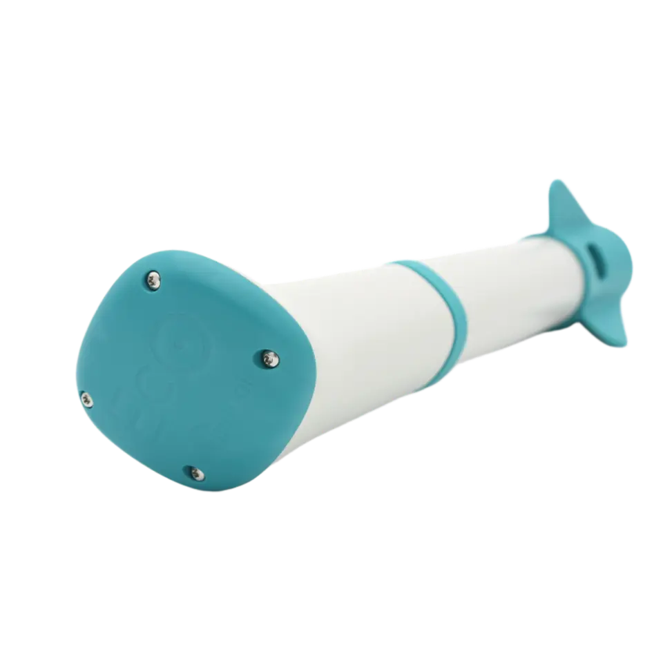 Analyseur d'eau connecté iopool EcO Start, vue de trois quarts