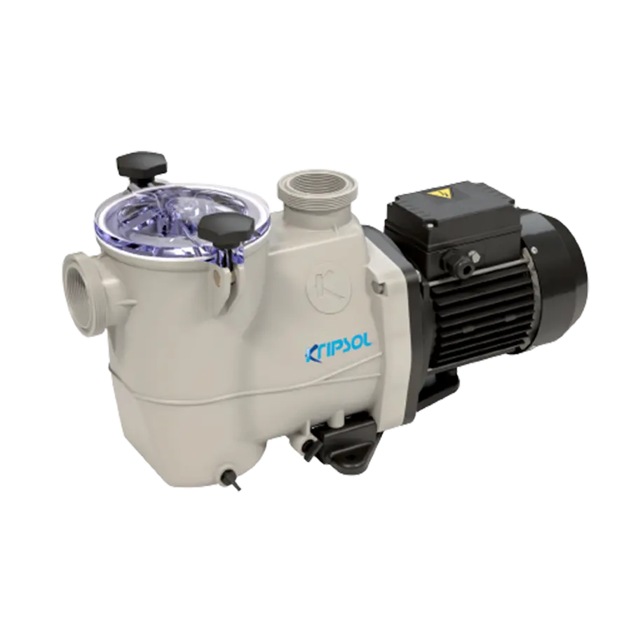 Pompe de filtration Kripsol Koral KSE 75M, vue de trois quarts