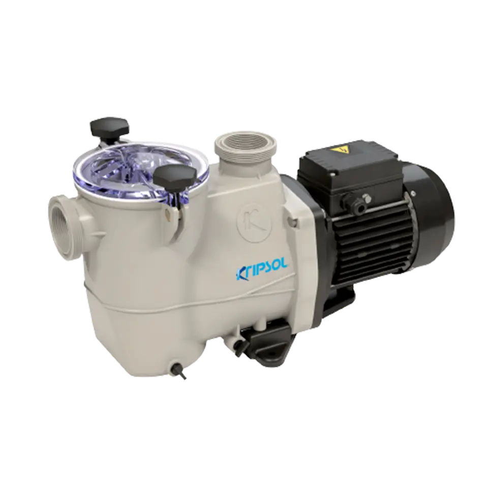 Pompe de filtration Kripsol Koral KSE 75M, vue de trois quarts