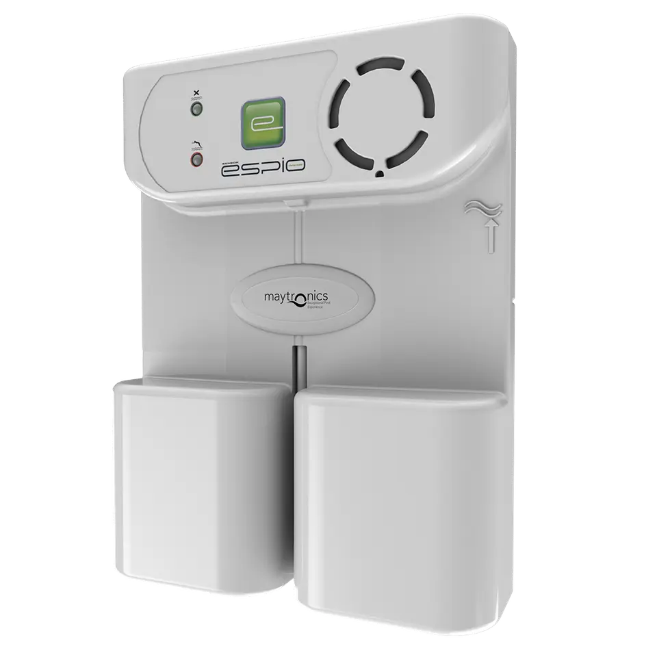 Alarme de piscine Maytronics Sensor Espio, la centrale à immerger, vue de trois quarts