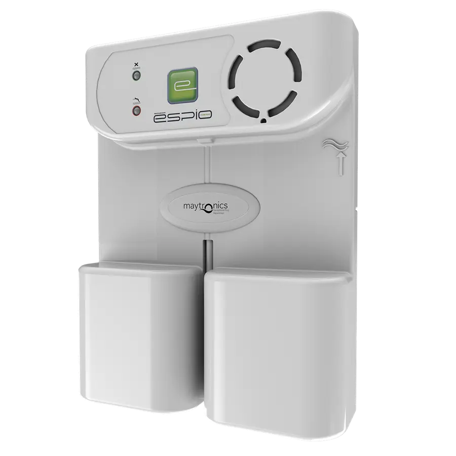 Alarme de piscine Maytronics Sensor Espio, la centrale à immerger, vue de trois quarts
