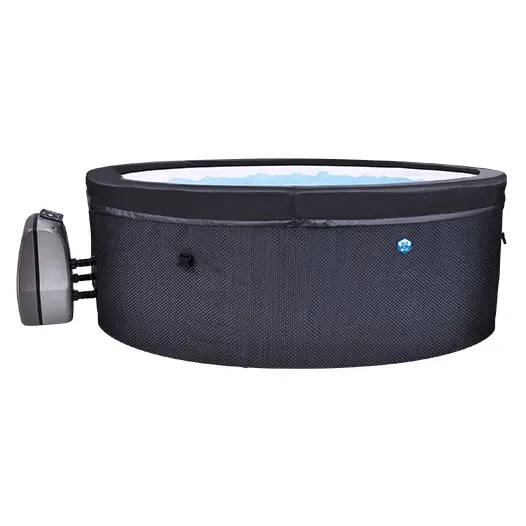 Spa semi-rigide NetSpa Vita 4 places, vue de trois quarts