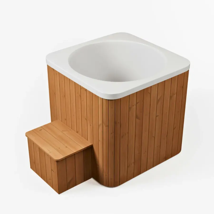 Bain froid Njord Aegir, vue de trois quarts