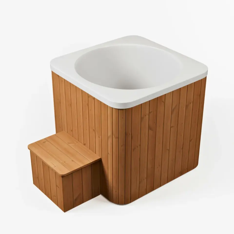 Bain froid Njord Aegir, vue de trois quarts