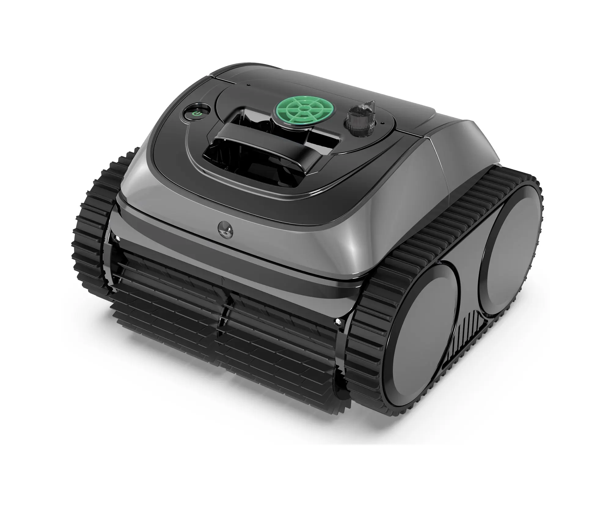 Robot de piscine Wybot C1, vue de trois quarts